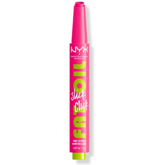 NYX Fat Oil Slick Click Vegan Lip Balm “Thriving” - Picture 1 of 9